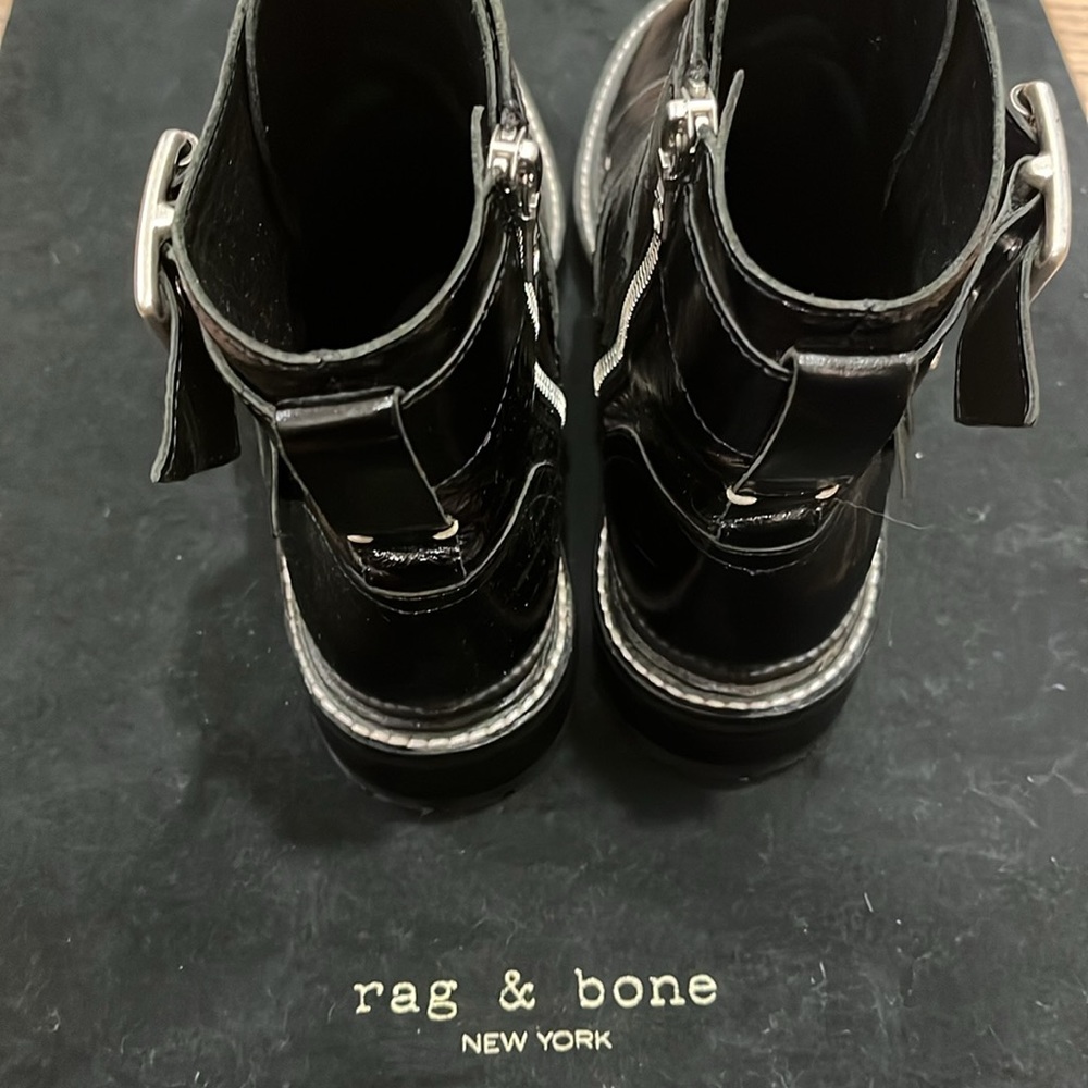 Rag & Bone Cannon Buckle Boot Size 37.5 - image 3